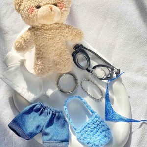Bear Keychain Bag Charms Purse Charms Cute Keychains for Women Handbags, Backpacks, Wallet